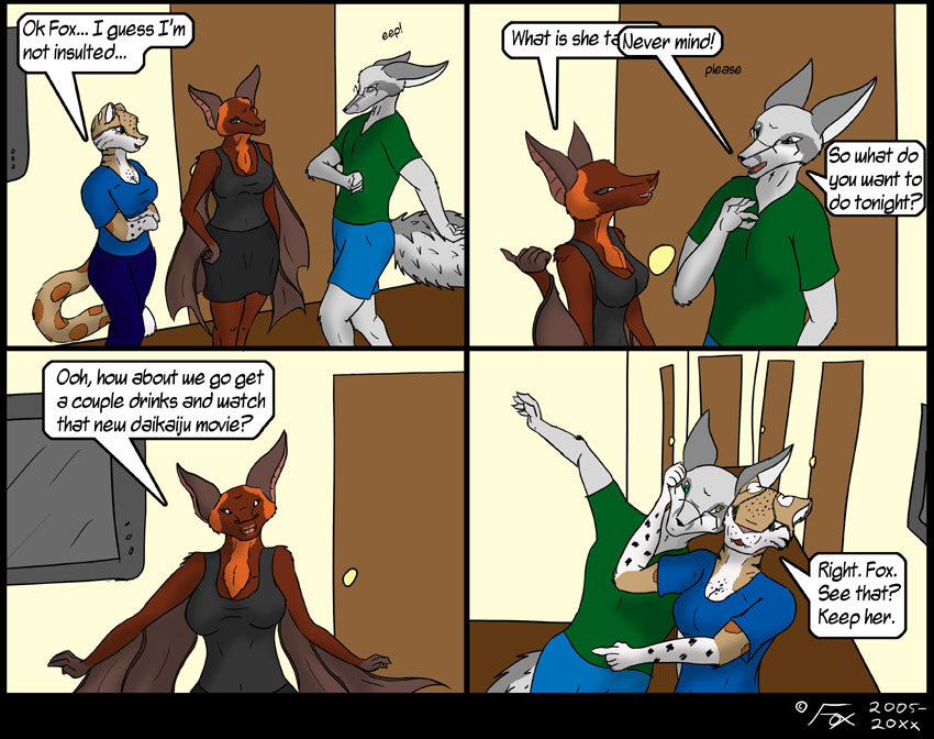 There is precedent for Mykie approving of Fox&#039;s choice in girlfriends...