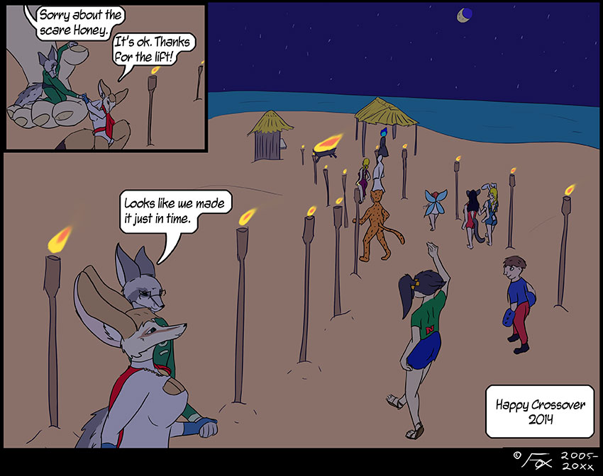 About half the participants showed up in costume... Only a few pictured here. &gt;.&gt;