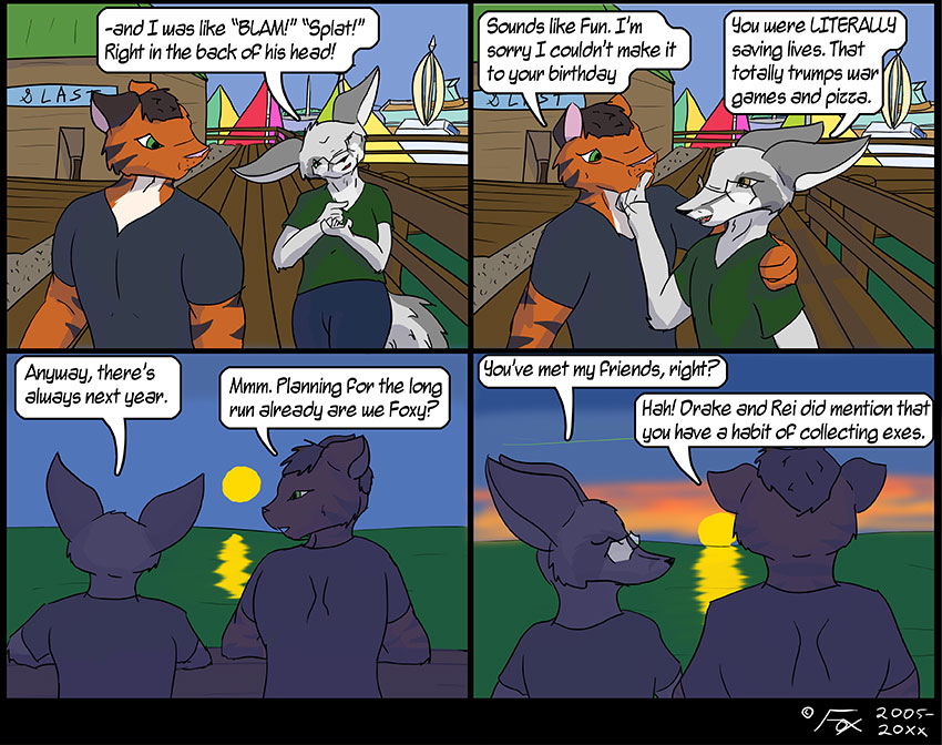 Drake and Rai have a very... Particular perspective on Fox and his relationships...