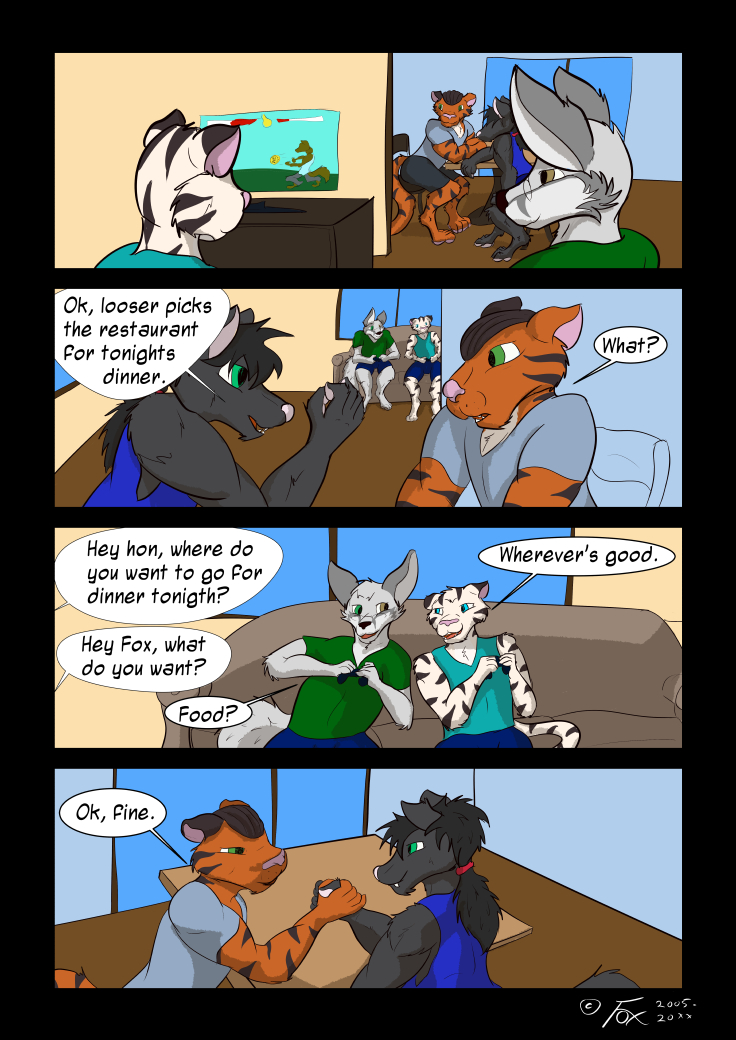 When asked &quot;Are you hungry?&quot; Fox&#039;s default response is &quot;I could eat.&quot; 
...
Always.