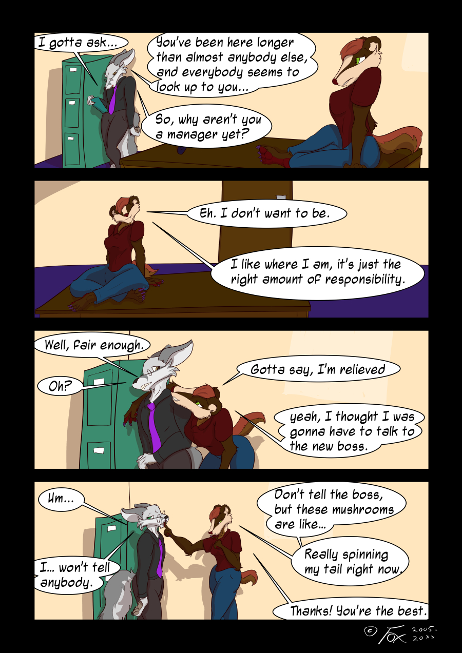 Surprising nobody, she is an annual attendee at the Burning Coyote festival. 