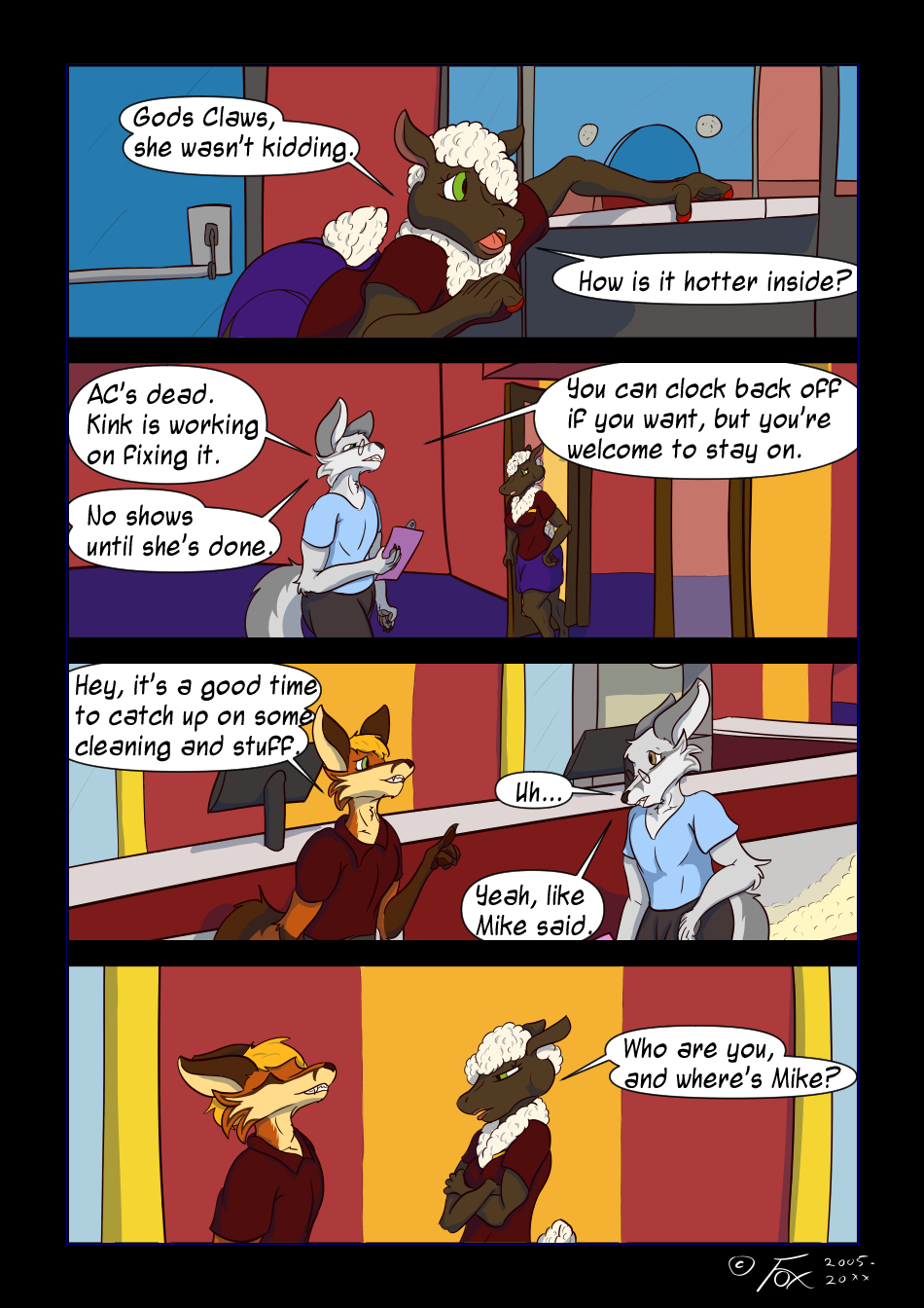 Maybe the heat&#039;s gotten to him?