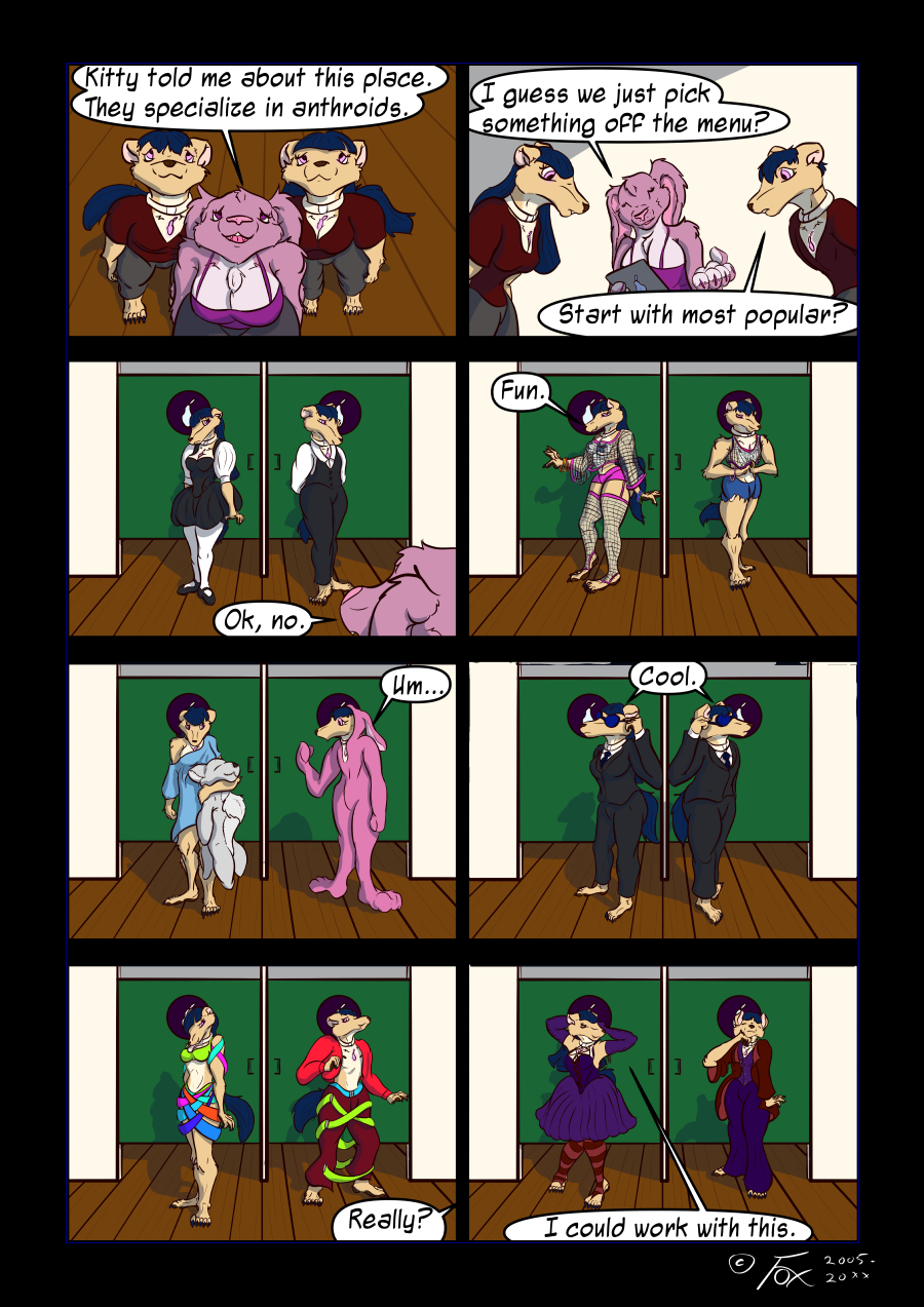 Wait... these are the &quot;most popular&quot; outfits? What are you people doing with your androids?

Oh... yeah... never-mind.