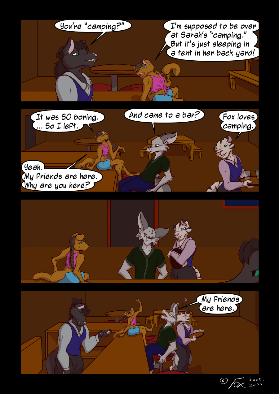 My friends are here... friends who kiss.  Please don&#039;t ask!