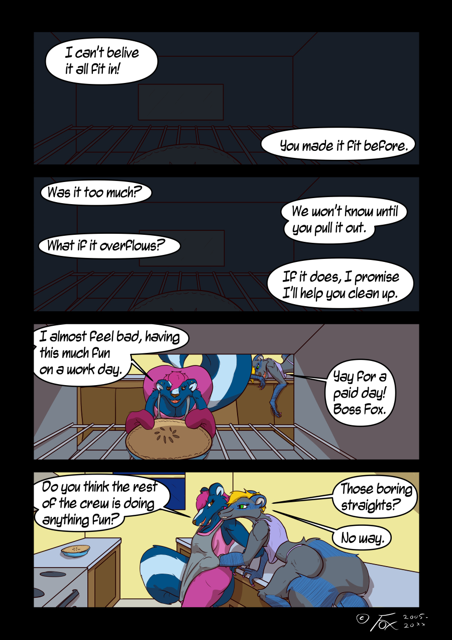 I really did think these two were going to be the ones getting in trouble first... 