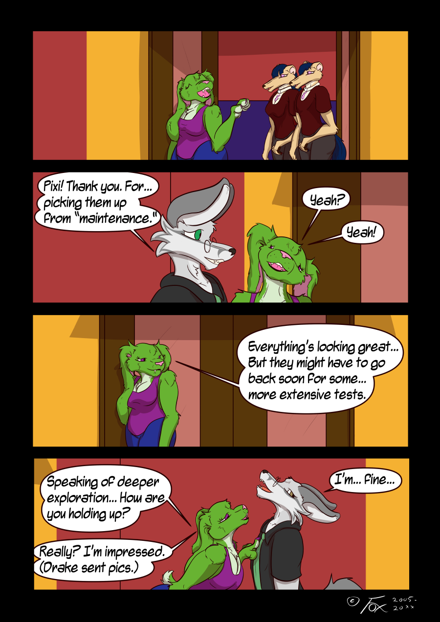 Drake and Pixi are old friends. Drake and Pixi are old friends.