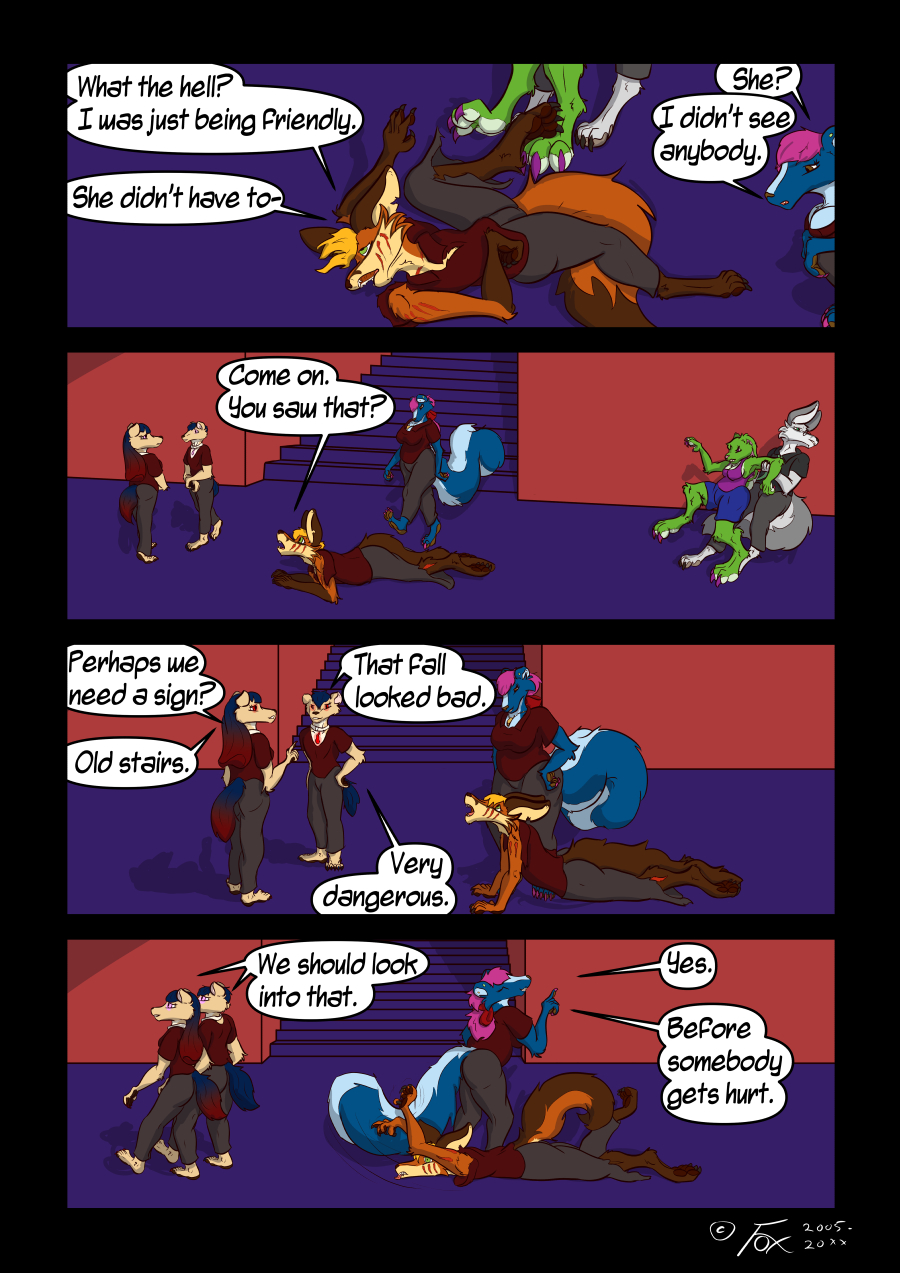 Watch that first step. It’s a doozy.