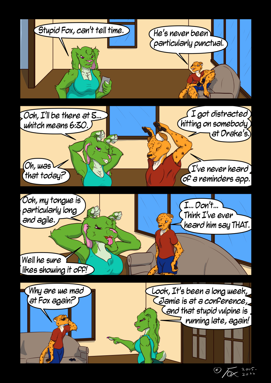 This is not Cid's area of expertise. He is pretty sure though, if he doesn't get home soon, she's going to make sure he's the late Gabrial Fox. 