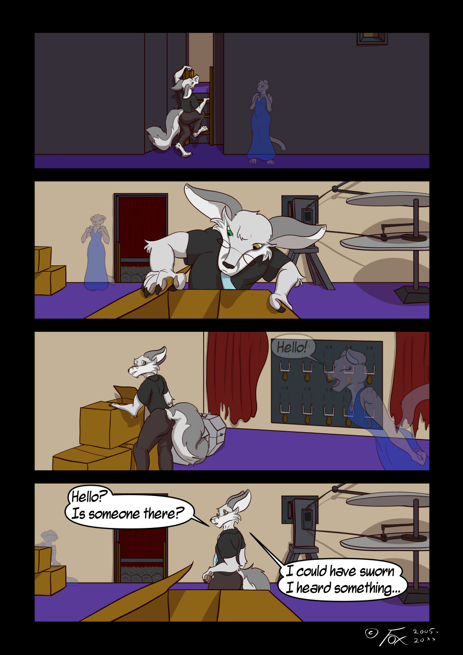 Just because it’s haunted, doesn’t mean you should be afraid. Just because it’s haunted, doesn’t mean you should be afraid.